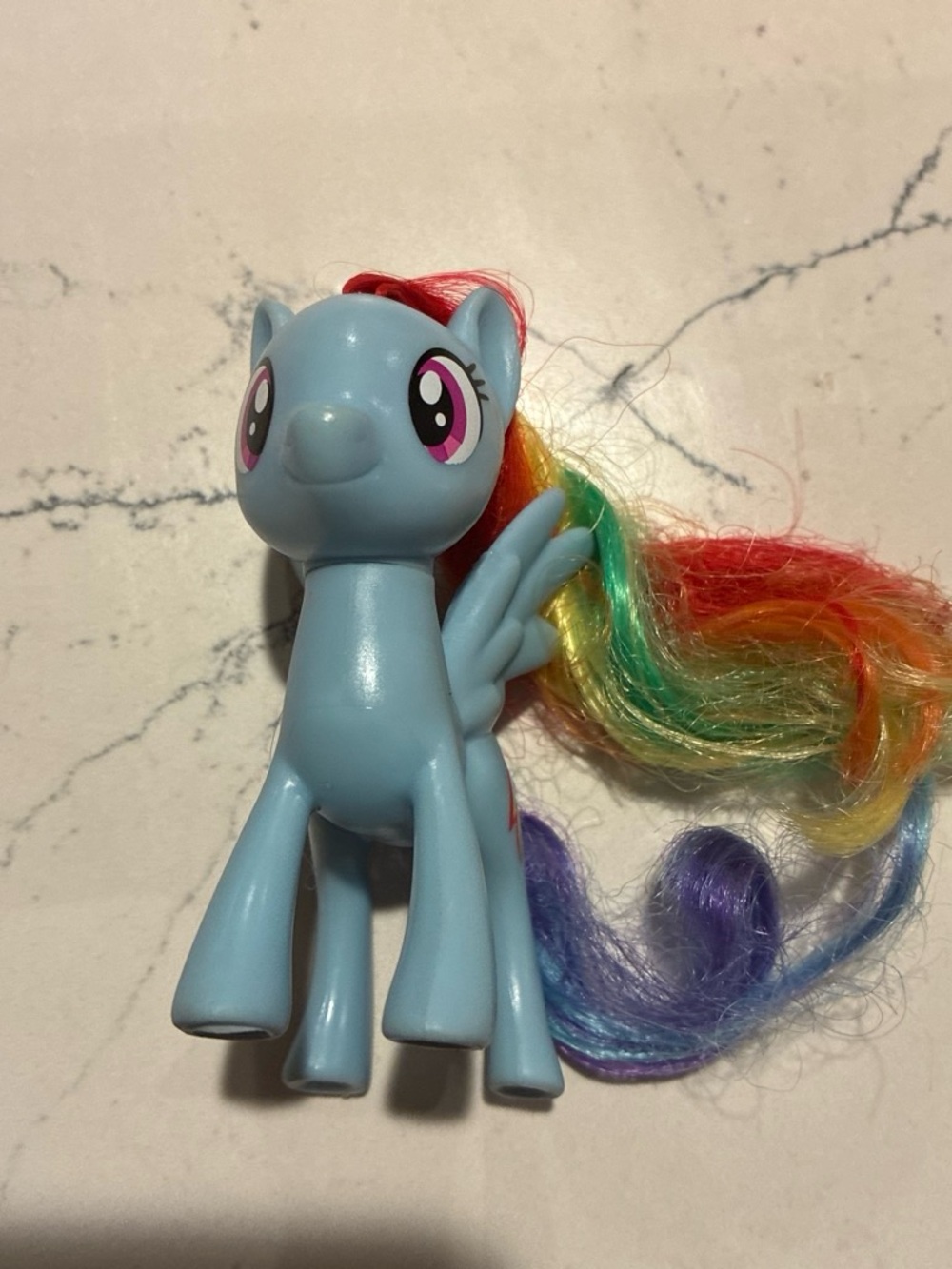 My Little Pony Light Blue Rainbow-Maned Winged Pony